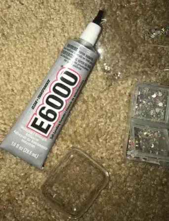 E6000 Glue Tube on the Floor