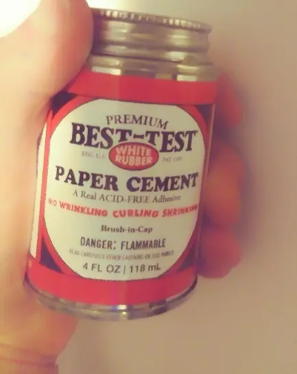 Paper Cement Casket on Hand
